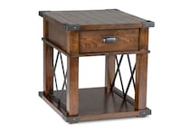 brown transitional casual tables   