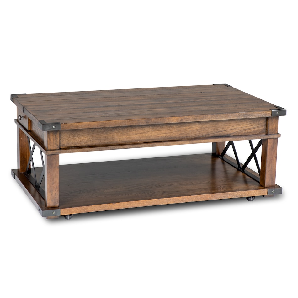 brown transitional casual tables   