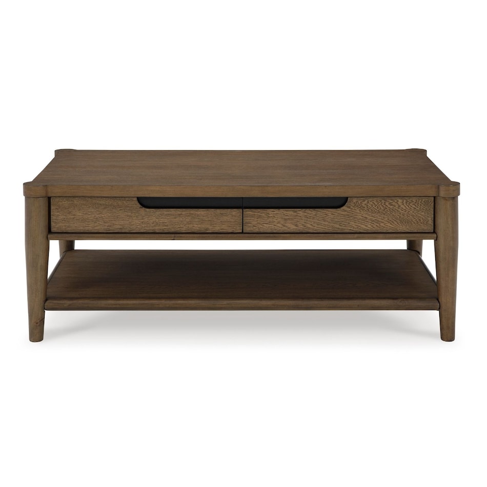 brown transitional casual tables   