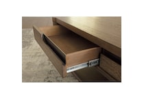 brown transitional casual tables   