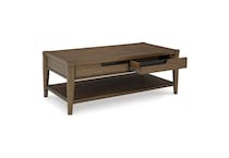 brown transitional casual tables   