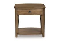 brown transitional casual tables   