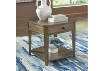 brown transitional casual tables   