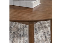 brown transitional casual tables   