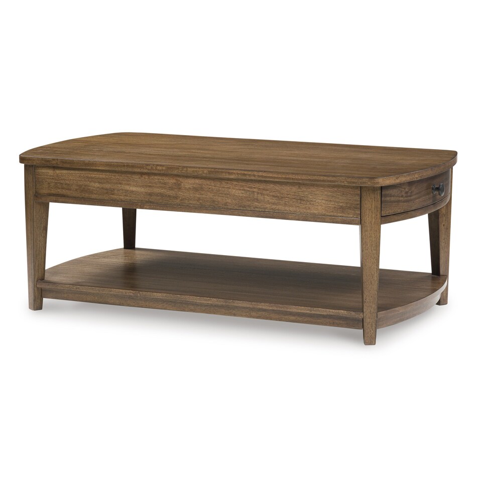 brown transitional casual tables   