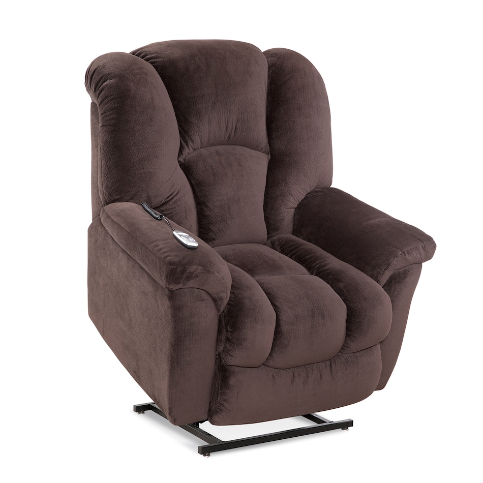 brown wall recliner   