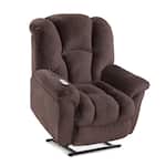 brown wall recliner   
