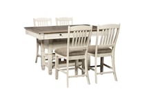 brown white country formal dining room apc  