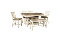 brown white country formal dining room abpc  