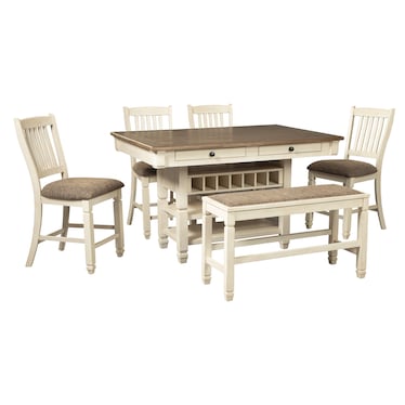 Dolan 6-Pc. Counter Height Set