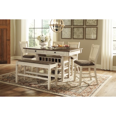 Dolan 6-Pc. Counter Height Set