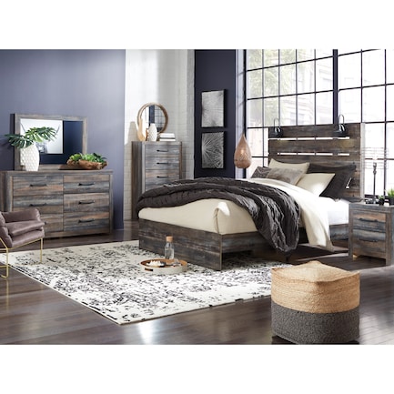 Liam Brown 7-Pc. Bedroom Set