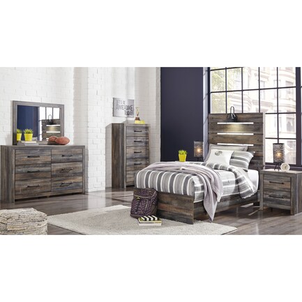 Liam Brown 7-Pc. Bedroom Set