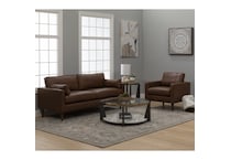 bsa brown leathermatch sofa   