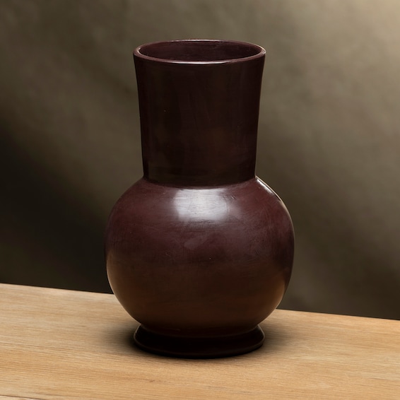 Verso Tadelakt Organic Vase