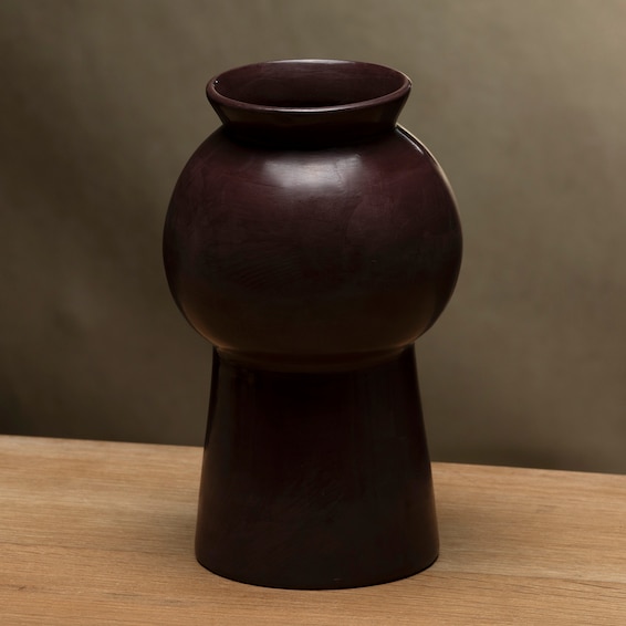 Reverso Tadelakt Organic Vase