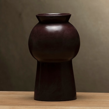 Reverso Tadelakt Organic Vase