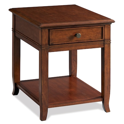 Melrose Metal End Table