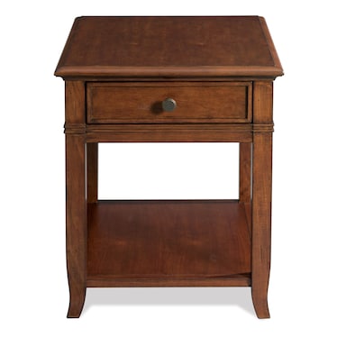Melrose Metal End Table