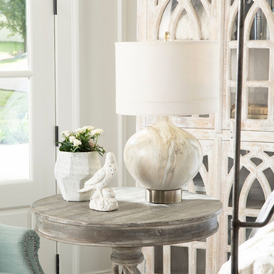 c ceramic glass lamp   