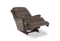 c mocha brown rocker recliner   