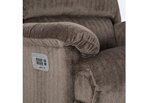 c mocha brown rocker recliner   