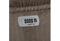 c mocha brown rocker recliner   