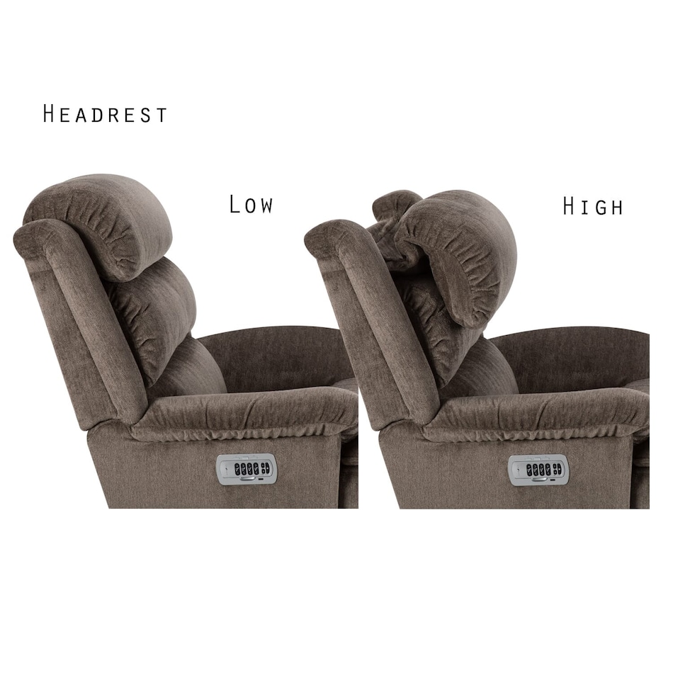 c mocha brown rocker recliner   