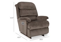 c mocha rocker recliner   