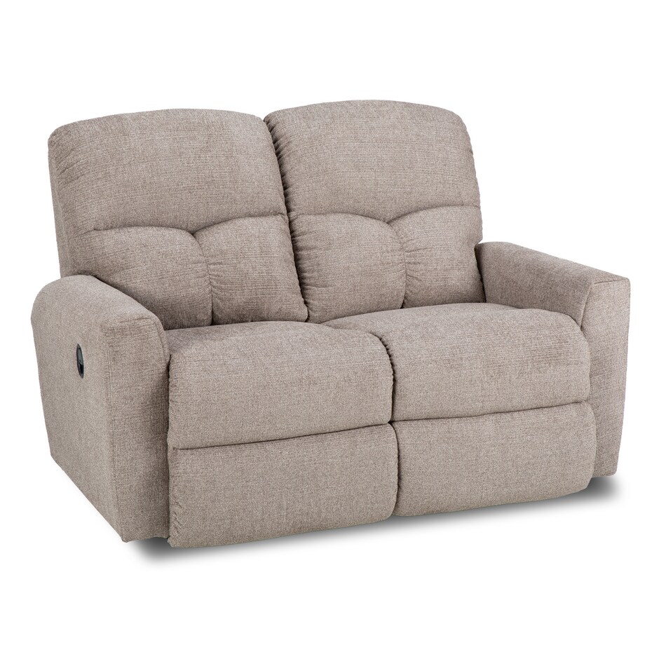 c pewter casual transitional recl sofa   
