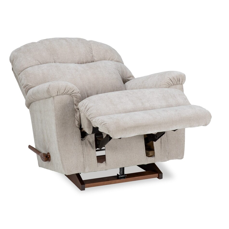 c birch chaise rocker recliner   