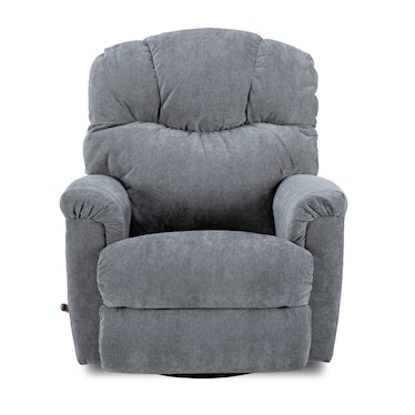 La-Z-Boy Lancer II Gray Swivel Rocker Recliner