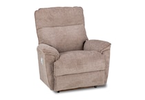 c mushroom casual transitional recl sofa   