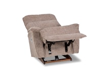 c mushroom casual transitional recl sofa   