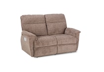 c mushroom casual transitional recl sofa   
