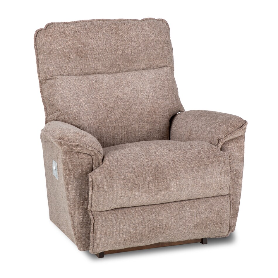 c mushroom casual transitional recl sofa   