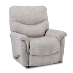 c muslin chaise rocker recliner   