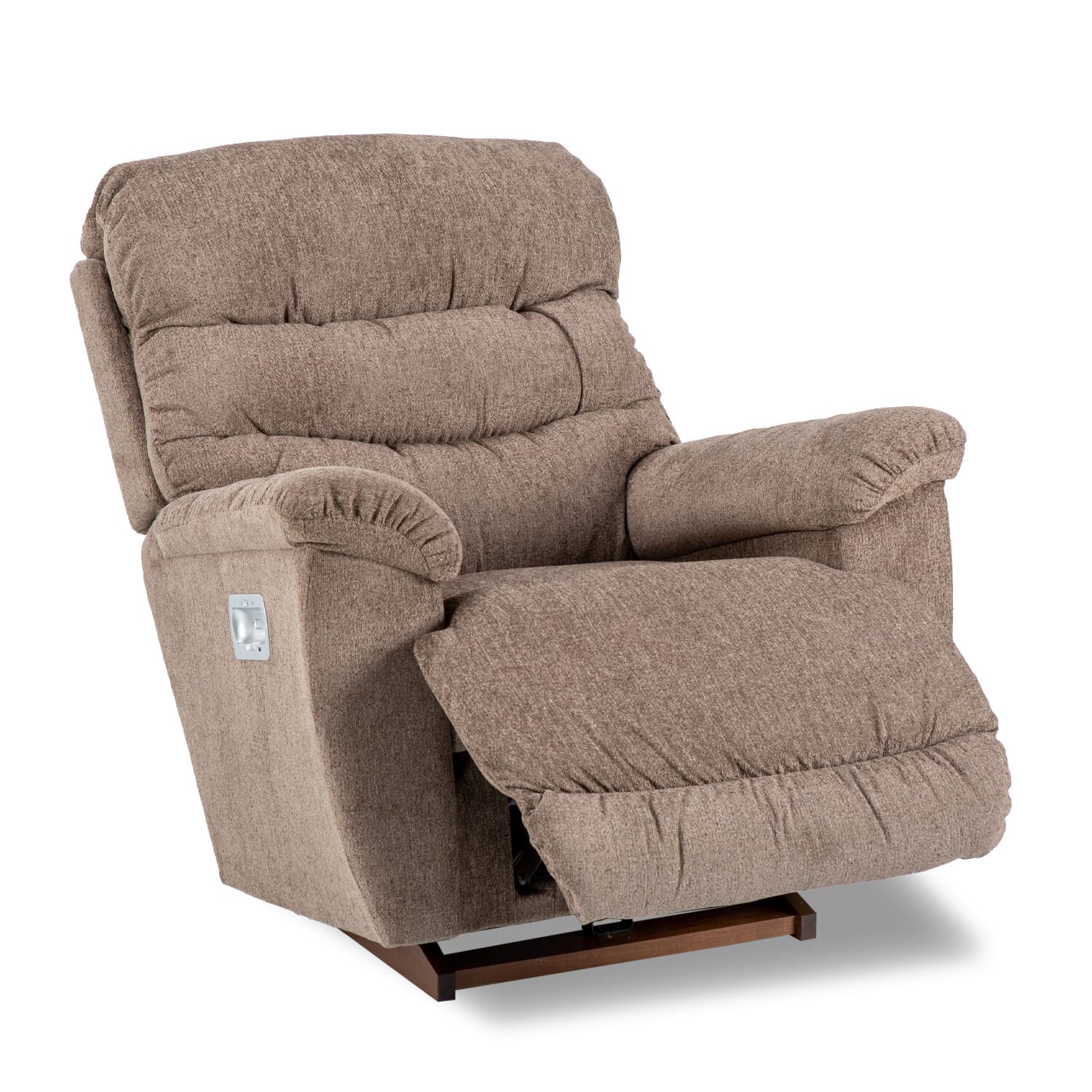 La-Z-Boy Joshua II Mocha Power Rocker Recliner | WG&R Furniture
