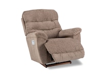 c mocha chaise rocker recliner   