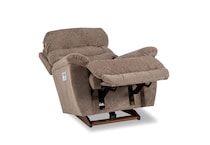 c mocha chaise rocker recliner   