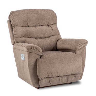 La-Z-Boy Joshua Mocha Power Rocker Recliner
