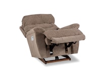 c mocha chaise rocker recliner   