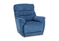 c navy chaise rocker recliner   