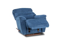 c navy chaise rocker recliner   