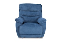 c navy chaise rocker recliner   