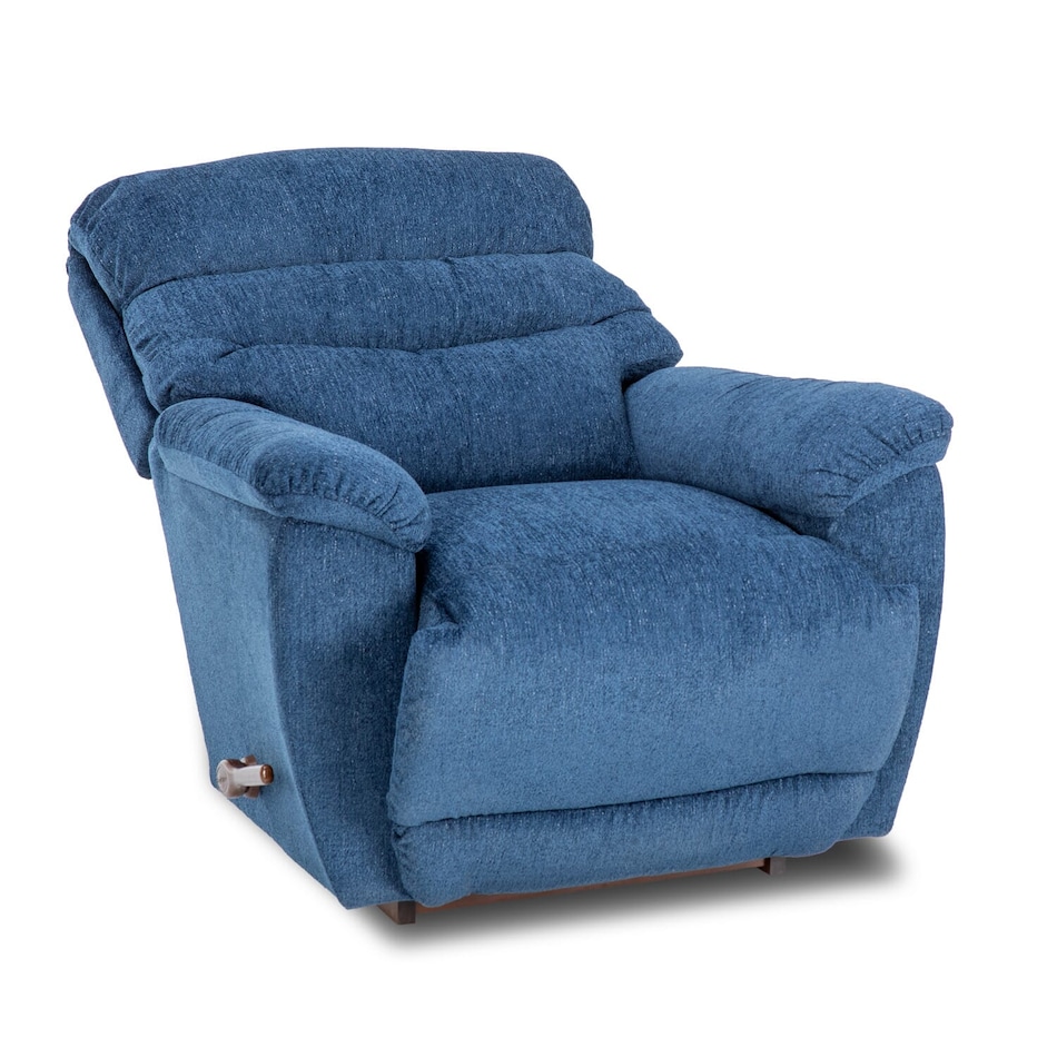 c navy chaise rocker recliner   