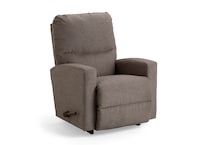 c taupe chaise rocker recliner   