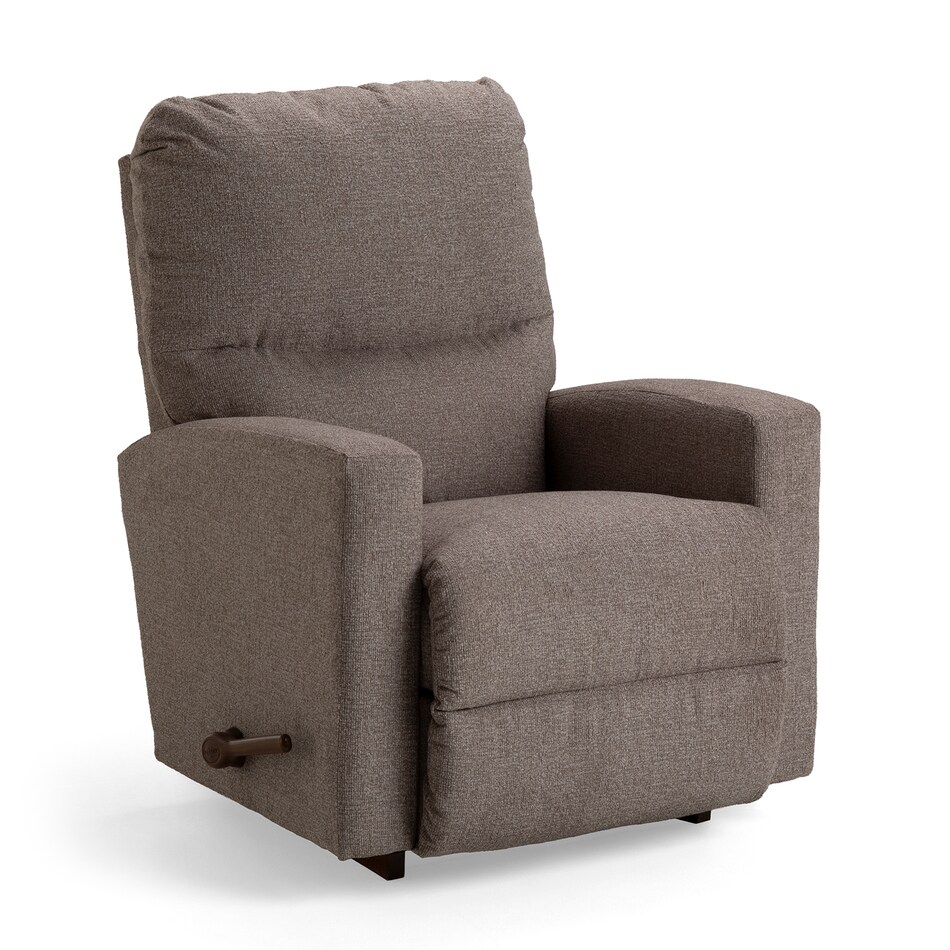 c taupe chaise rocker recliner   