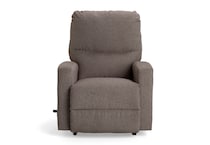 c taupe chaise rocker recliner   