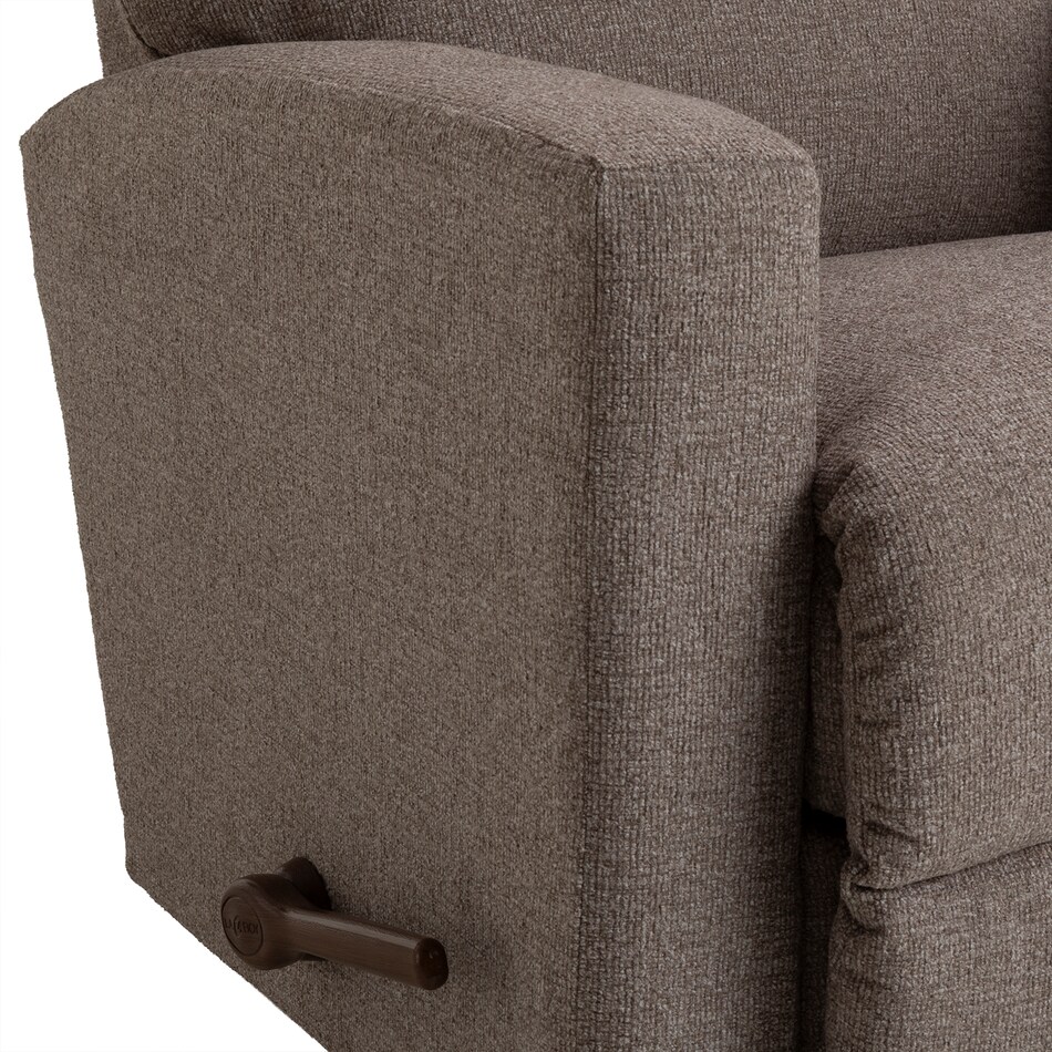 c taupe chaise rocker recliner   